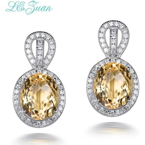 Женские серебрянные серьги L&Zuan China At AliExpress