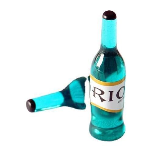 Dollhouse Drink Bottle Mini Cocktail Bottle Miniature Food Game Shooting Props Micro Landscape Ornaments