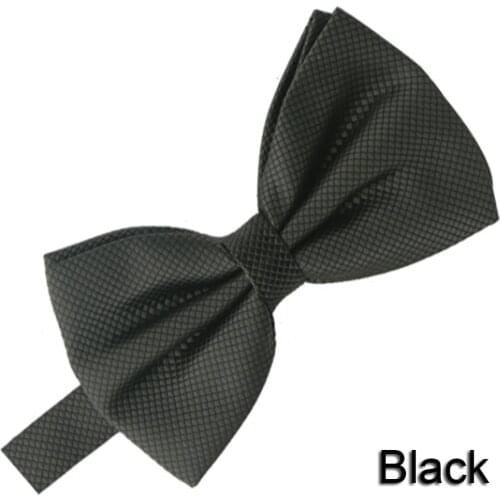Bow tie Men Bow tie SolidBowties Black Bowtie Gold Bow Tie Red Green Pink Blue White Bowties Men