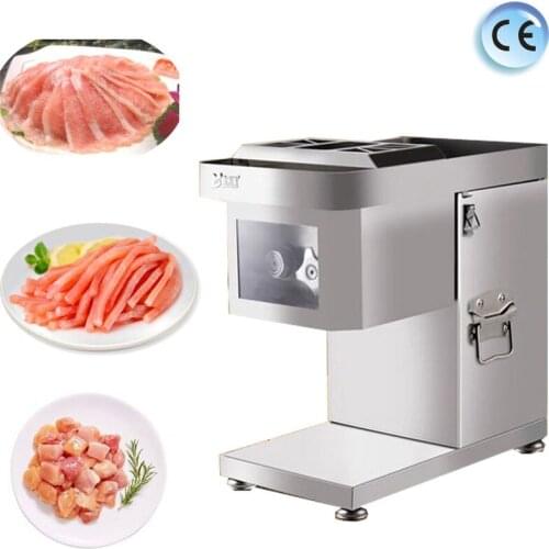 New product Commercial Meat Cutter Slicer Desktop 110v / 220v Electric Lamb chicken meat Cutting Machine