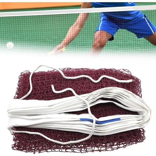 Portable Outdoor Standard Badminton Net for Professional Sports Training Game Tennis Net Mesh Volleyball Net Exercise Tools