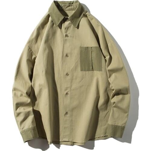 Men shirt stranger things camisa masculina Long sleeves hawaiian shirt Men Clothing linen shirts men A short sleeved shirt