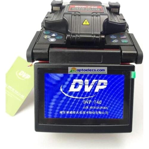 DHL Free Shipping Original New DVP-740 Arc Welding Fusion Splicer multi-languages FTTx / FTTH Fiber Optic Fuison Splicer DVP-740