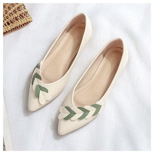 Flat shoes womens shoes fairy shoes tip hundred soft soles flats shoes women shoes for women luxury shoes women designers