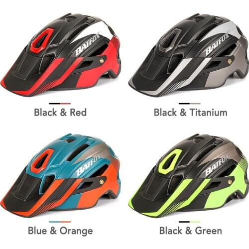 Bike Cycling Helmet with LED Tail Light Mountain Road Bicycle Helmets Outdoor Sport Safety Protective Helmet
