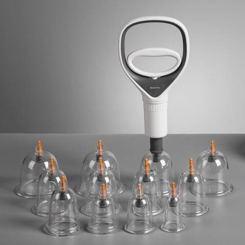 High quality 12/24 cans household vacuum cupping set thickened acupuncture massage moisture tank business gift
