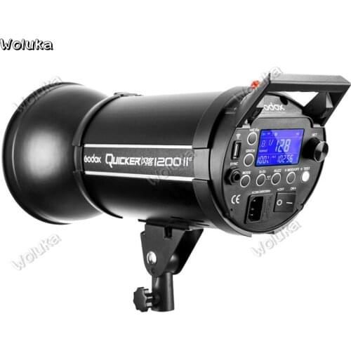 Godox Quicker 1200II 1200W Flash High speed Synchronous studio lamp Professional movie studio fill light CD50 T03