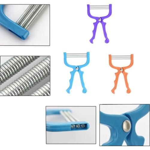 1 Pc New Handheld Facial Hair Removal Threading Beauty Epilator Tool C1FF