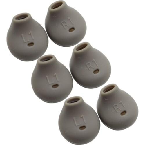 New 10pcs/lot Soft Silicone Ear Pads Eartips for Samsung Galaxy S7 S6 Edge 9200 In-ear Headphones Earphone Earpads Ear Pads