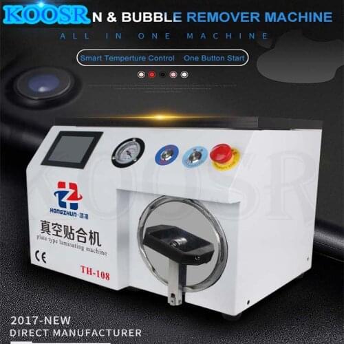 15 inch TH-108 Vacuum lamination machinefor LCDrepair Air bubble remover machine repair lcd refurbish oca laminator machi