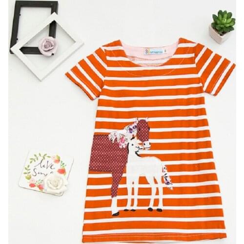 2017 Baby Dresses 100% Cotton Girl Blouses Embroidery Summer Short Sleeve Kids Tops Jumpers Children Clothes Shirts 13Color