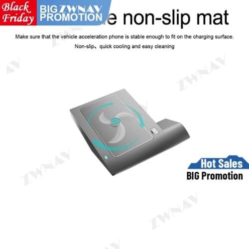 QI car infrared fast wireless charger For Volkswagen Golf 2016-2019 fast Wireless Charging Car Phone Holder for iphone/Samsung