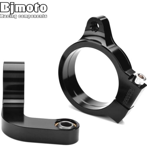 Bjmoto Motocross R1200 GS LC CNC Steering Damper Stabillizer Bracket Holder Mount For BMW R1200GS LC 2013 2014 2015 2016