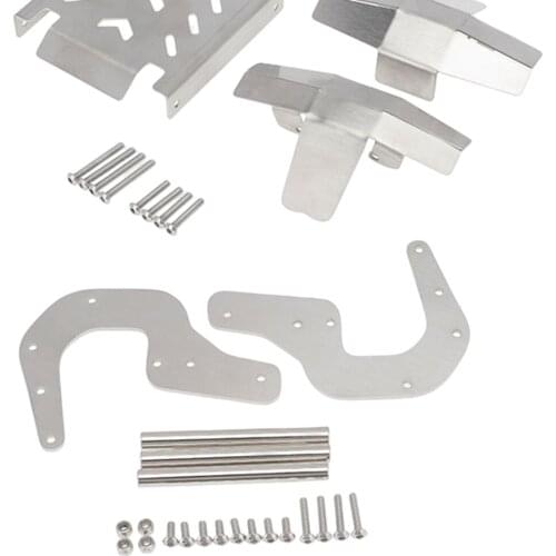 RC Chassis Armor Skid Plate w/ Front Bumper fits for LOSI LMT RC Truck