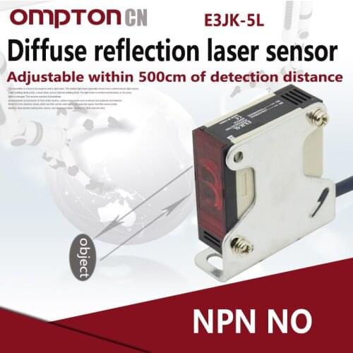 E3JK-5L NPN NO Infrared diffuse reflection photoelectric switch Working power 6-36VDC/220VAC/380VAC