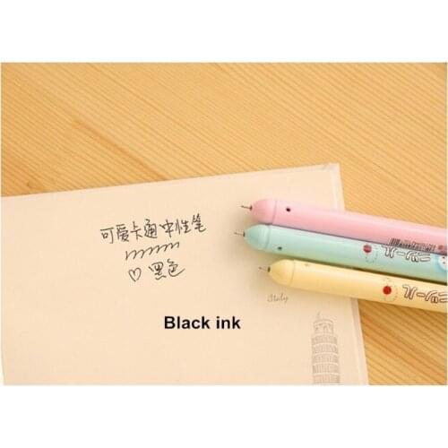 Sunny doll gel pen Cute for writing Black color ink Japanese pendant stationery Office School supplies