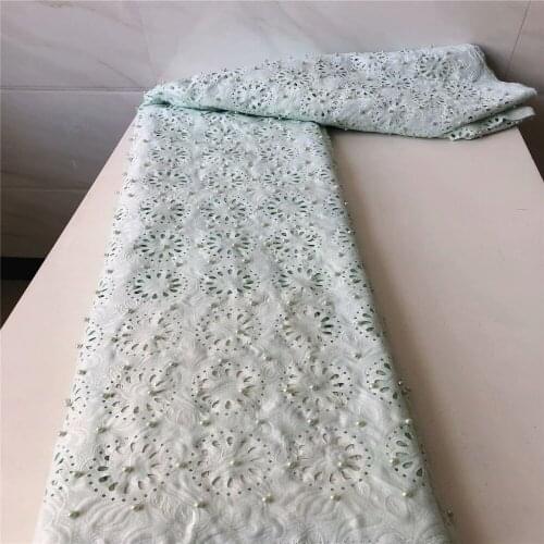 Laser Cut Lace African tulle lace Hot new for guipure african burnt lace fabric net beaded for Nigerian wedding dresses yj82-8