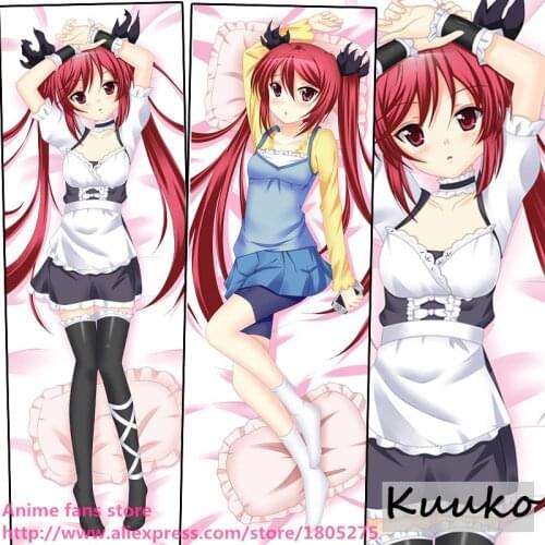 Lovely Japanese Anime Pillowcase Haiyore! Nyarukosan Kuuko cute Kawaii Pillow Case Dakimakura decorative Hugging Body
