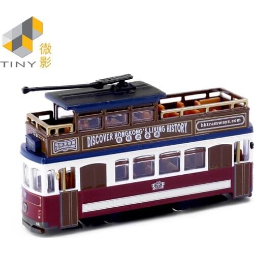 Tiny 1:120 Tramoramic Tour Tram NO.116 Simulation Model Car