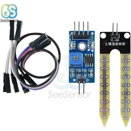 Soil Moisture Hygrometer Detection Humidity Sensor Module For arduino Development Board Smart Electronics DIY Kit