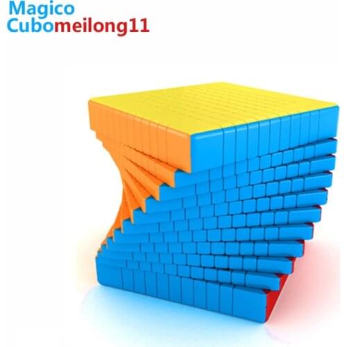 MOYU Meilong 11x11 Magic Cubes Speed Smooth Puzzle 11x11x11 Cube Toy Professional Puzzles Toys for Adults