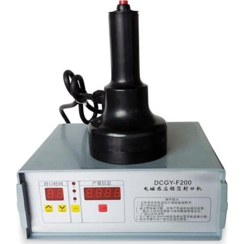 DCGY-F200 Portable Induction Sealing Machine Aluminum Foil Capper Honey Packaging Equipment (20mm-90mm) LK
