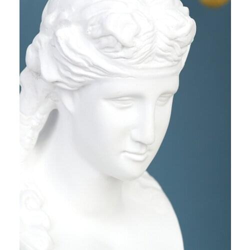 Portrait Vase Human Head Decorative Ornaments David/Marseilles Vase Home Decor