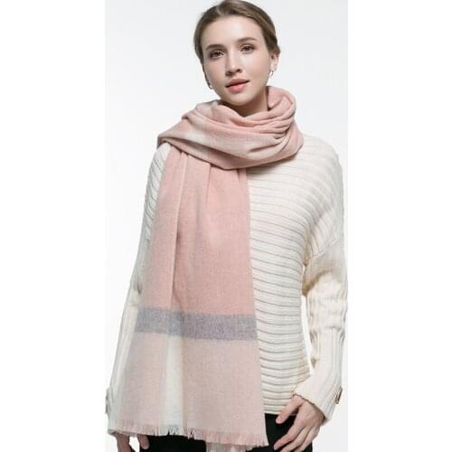 Russian 100% Wool Scarf Women Shawls and Wraps for Ladies Bufanda Winter Foulard Femme Large Cashmere Echarpe Pure Wool Scarves