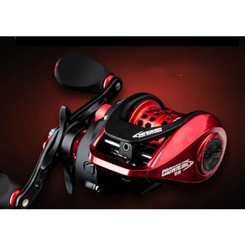 Bait Casting Fishing Reel Baitcasting Fishing Reels 14BB 8.1:1 6.3:1 Raft Wheel Carretilha De Pesca Distant Reel 8kg Max Drag