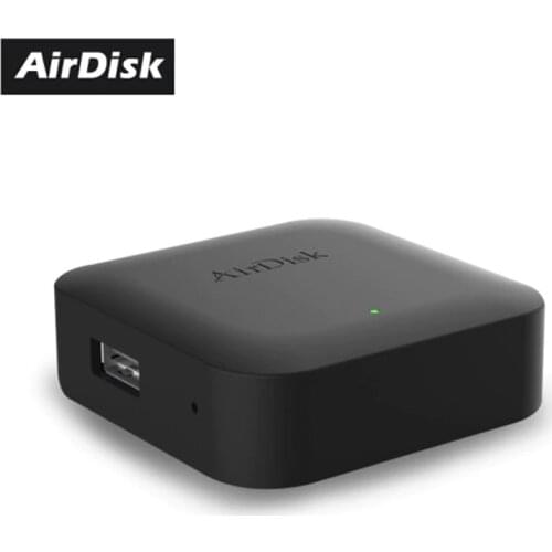 AIRDISK NAS Q1 Private Cloud Sharing Network Attached Storage Server for Home support PHDD/Flash