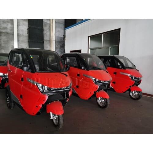 Tricycle Fast Charger Electric Battery Vehicle Three Wheel Mini Car EEC COC Certification Enclosed Scooter