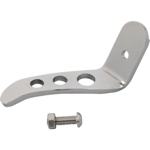 Motorcyle Stand Extension Kit Chrome Kickstand Foot Pedal For 91+ Touring Models