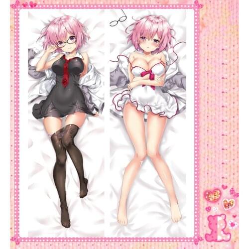 Japanese Anime Cartoon Fate Grand Order 2 Way Double sided hugging Pillow Case Pillow Cover Pilllowcase 79009