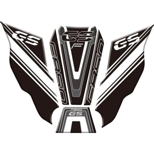 Motorcycle Fuel Tank Stickers Protective Stickers Non-slip Stickers 3D Stereo Decal Stickers for BMW F750GS F850GS