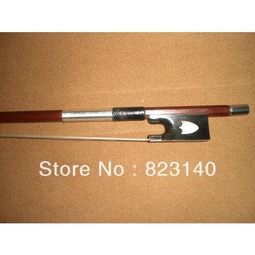 1 PCs Brand New 4/4 Brazil wood Violin bow EBONY Frog 1006