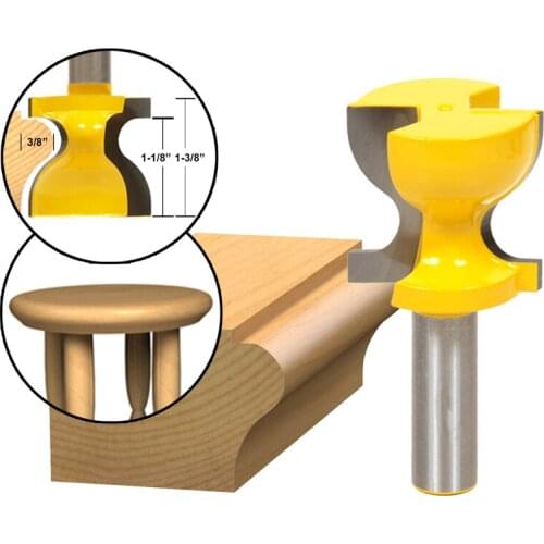 1pcs Windowsill / Stool Molding Router Bit C3 Carbide Tipped 1/2" Shank