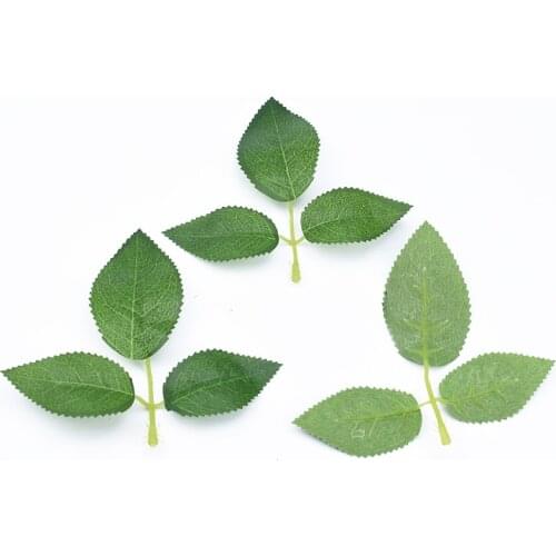 20 Pieces Vases for home decor wedding bridal accessories clearance artificial plants leaf decorative flower wreaths silk Leaves