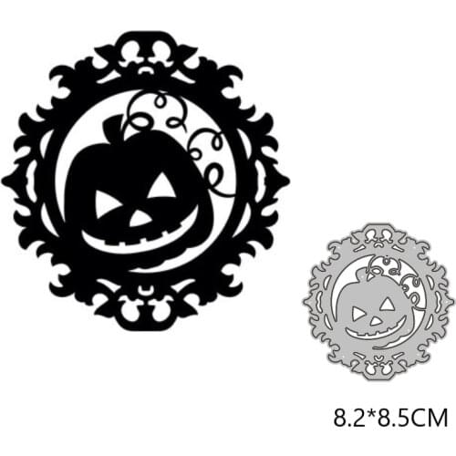 2021 Pumpkin Shape New Metal Cutting Dies Photo Album and Planner Die Cut Scrapbooking For Crafts Card Making no Stamps