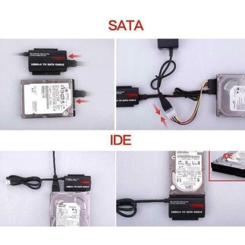 USB3.0/2.0 Fast Drive Line IDE+SATA Hard Drive Adapter Mobile 3.5 Adapter Cable Conne Inch HDD 2.5 Card Convert Reader Inch M4S6