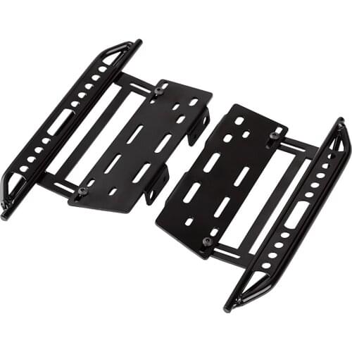 2PCS Metal RC Car Side Pedal Slider for 1/10 RC Crawler Axial SCX10 II 90046 Upgrade Parts