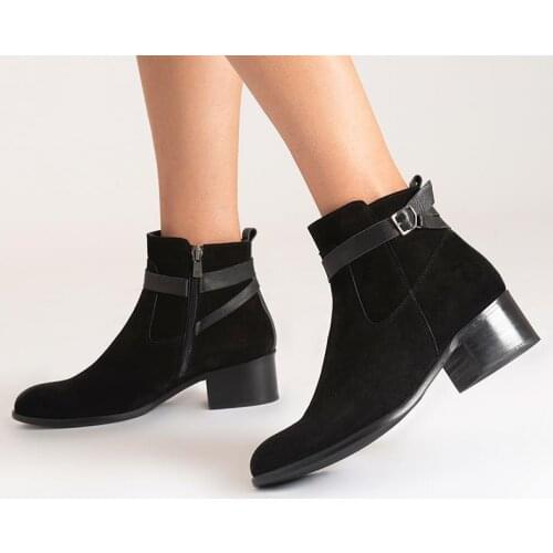 Callizio Womens High Knee Boots Heels Rubber Winter Footwear Woman Design Best for Ladies Casual Comfortable Fashion Platform Shoes Women 2021 Red Pumps Designer Luxury Ladies Gothic Black Sexy Shoes Autumn Size 38