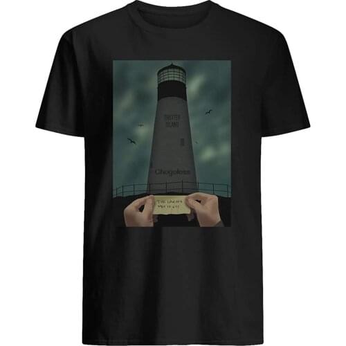 Crayon Shine Shutter Movie Island Illustration Film Poster Lighthouse Costume Movie Drama Sitcom tv Unisex T-Shirt