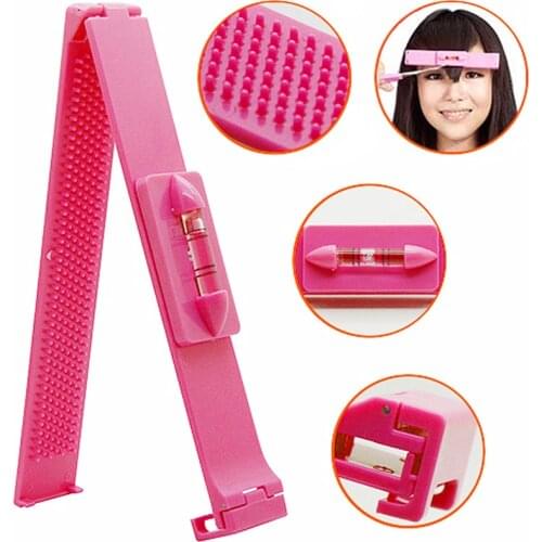DIY Hairdresser Modeling Style Tool Bang Pure Artifact Oblique Fringe SANA889