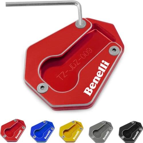 For Benelli TRK502X 752S BN600 BJ600 502C Motorcycle Motorcycle Kickstand Foot Side Stand Enlarge Extension Plate Support Pad