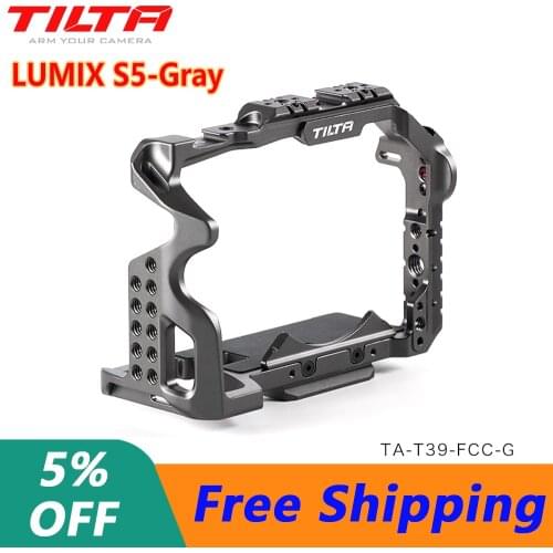 Tilta Panasonic S5 Camera Cage Kit surrounded cage Black and Gray Color