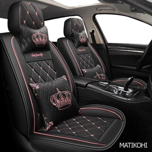 MATIKOHI leather car seat cover For Changan all models CS75 CS35 CX20 CX30 CS15 CS95 CS55 car seats