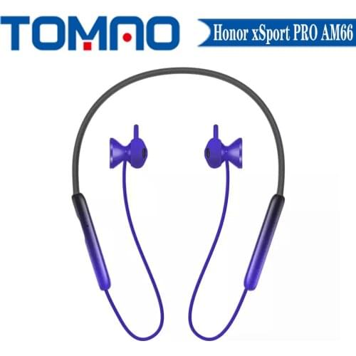 Original Honor xSport Pro AM66 Neckband bluetooth earphones With Mic IP55 Waterproof Headsets Outdoor Sports Earphone
