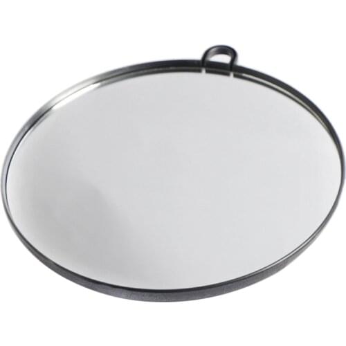 Professional Large Round Handheld Mirror Salon Barber Hairdressers Makeup Mirror