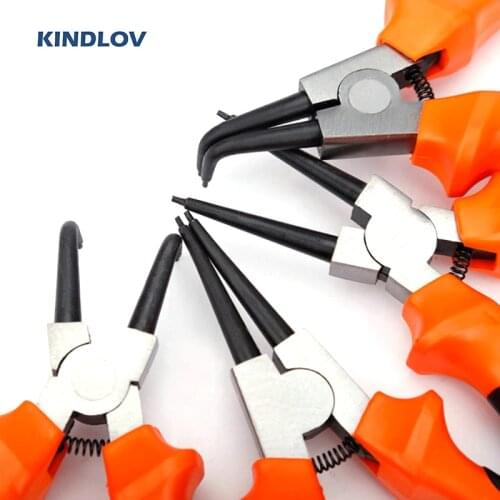 KINDLOV Circlip Pliers 7 Inch Shaft hole Snap Ring Internal External Pliers Multifunctional Ring Remover Retaining Hand Tools