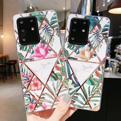 Vintage Flower Leaves Phone Cases For Xiaomi Redmi Note 9S 9 8 7 6 5 Pro Max Soft Summer Plants Covers